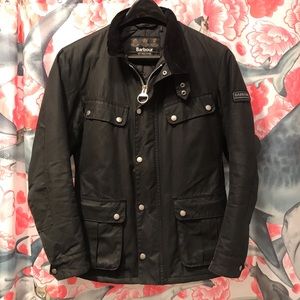 Barbour International Black Duke Wax Jacket